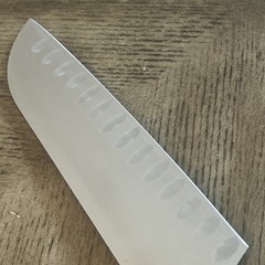 Wusthof Emeril Chef Santuko Knife #4184E/17 cm 6.69” Solingen Germany SHARPENED
