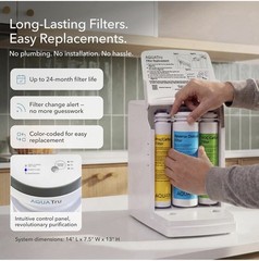 AquaTru Carafe Reverse Osmosis Smart WIFI Countertop Water Purifier 4-Stage New