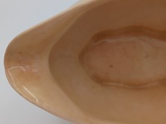 Vintage Crazed,Stained,Weathered Avona Taylor Smith & Taylor China Co.Gravy Boat