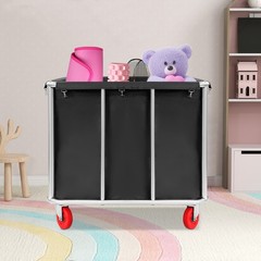 Commercial Laundry Cart with Wheels, Laundry Cart, Laundry Cart?for Home Hotel