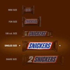 SNICKERS Full Size Bulk Milk Chocolate Candy Bars, 1.86 oz Bar, 48 ct Box