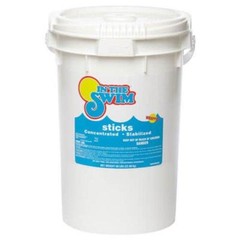 In The Swim 4 Inch Stabilized Chlorine Sticks – 98.6% Trichlor 50 Pounds