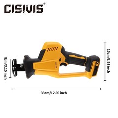 20V Cordless Reciprocating Saw For DeWalt 20 Volt Max Battery With