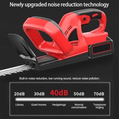 Hedge Trimmer for Milwaukee 21V Battery Cordless Electric Hedge Bush Trimmer US