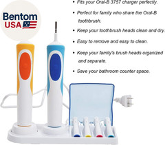 Electric Toothbrush Stand for Oral B，Electric Toothbrushes Heads Holder for Oral