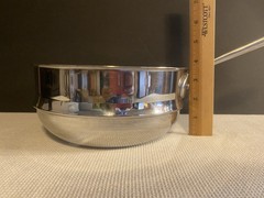 ALL-CLAD 8″ Stainless Steel Double Boiler Steamer Strainer No Lid 3 Quart
