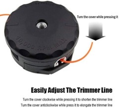 Universal Speed Feed Line Trimmer Head Weed Eater Trimmer For Husqvarna For Echo