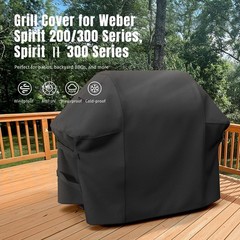 7106 Grill Cover for Weber Spirit 200, 300 Series, Spirit II 300, 52 x 42.8 Inch