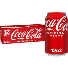 Coca-Cola Soda Pop Fridge pack Cans, 12 fl oz, 12 pack Free Shipping