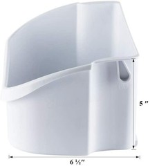 Gallon Door Bin White Compatible with Frigidaire Refrigerator PS430121 240356401