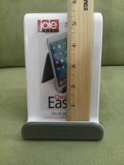 Joie Easel Stand, White with Gray Kitchen Phone/Tablet/Cookbook Holder