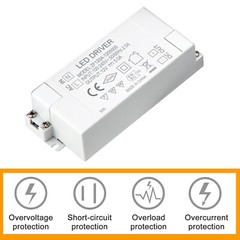 AC 110V to DC 12V 24W/60W Transformer Power Supply LED Driver Adapter Universal