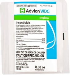 2 Packets Advion WDG Insecticide Insect Killer Ants Roaches flea Stink Bugs ETC