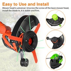 Universal Replace Trimmer Head For Gas Electric Weedeater Weed Eater Garden Lawn