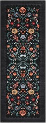 2.5×8 Floral Boho Runner Rug – Machine Washable & Non-Slip, Perfect for Hallways