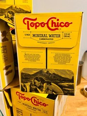 Topo Chico Sparkling Mineral Water Glass Bottle 12fl oz 12pk SOLD OUT EVERYWHERE