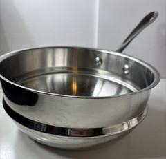 All Clad Ltd Stainless Steel Double Boiler Insert 8.5” Diameter No Lid