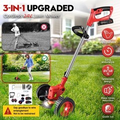 4-Cycle Grass String Trimmer Gasoline-Powered Gas Straight Shaft Weed Eater 31CC