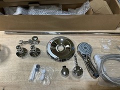 READ DESCRIPTION MOEN Commercial Chrome Posi-Temp Handheld Shower 30” Slide Bar