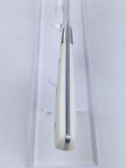 CAROTE 7″ SANTOKU Knife, HIGH-CARBON Steel Blade, Triple-Riveted CREAM Handle