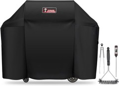 7130 Grill Cover for Weber Genesis II 3 Burner Grill and Genesis 300 Series G…