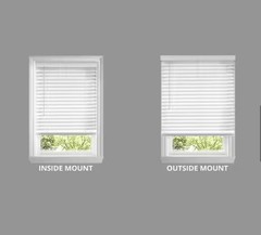 Home Decorators White Cordless 2” Faux Wood Blinds – Multiple Sizes