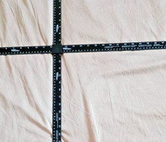Plastic Yardstick Reseller Adapter Ruler Tool For clothing Quick Measurements