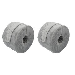 Grey 2pcs Foot Elevating Pillow Ankle Protector Foot Support Pillow Elevator WT