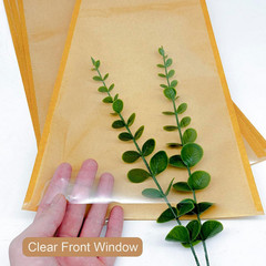 50 Pack Flower Bags for Bouquets – 9.8in x 17.9in x 3.9in Flower Wrapping Bag…