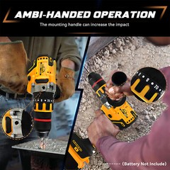 1/2″ Cordless Hammer Drill/Driver Brushless For DEWALT 20V MAX Battery 2-Speed