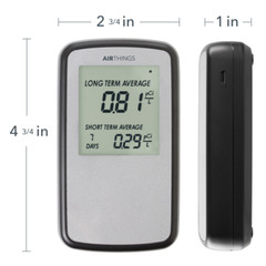 Corentium Home Radon Detector by Airthings Digital LCD Display Portable Safety