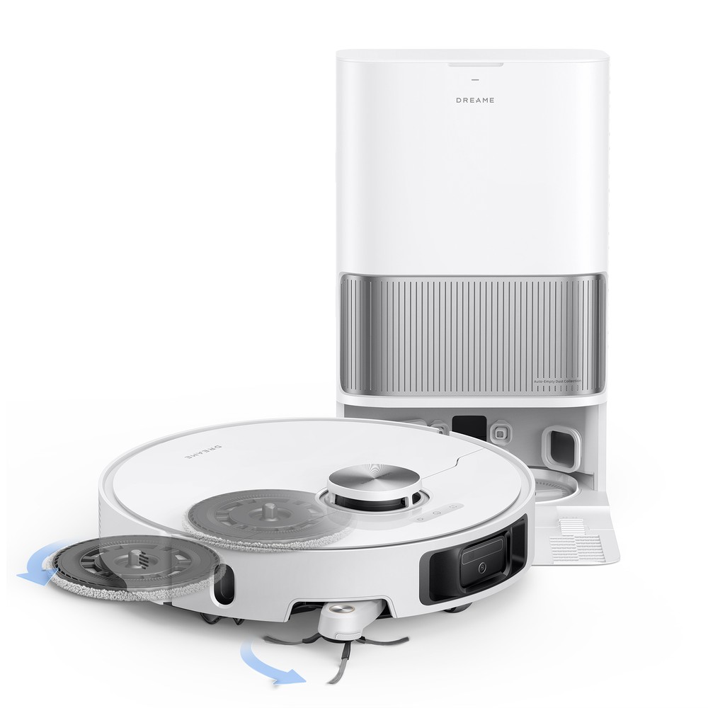 DREAME L40s Ultra White Robot Vacuum 19000Pa DuoBrush｜Certified Refurbished