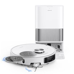 DREAME L40s Ultra White Robot Vacuum 19000Pa DuoBrush｜Certified Refurbished