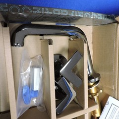 BRIZO Kintsu Wide Spread Lav Faucet Angled Spout 65307LF-BNXLHP plus Handles!