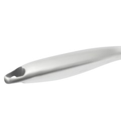 10-Inch Stainless Steel Non-Stick Crepe Pan with Flat Design for Easy Cooking