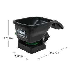 Expert Gardener 6 lb Capacity Handheld Broadcast Spreader