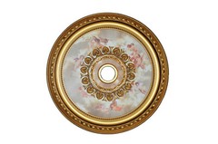 32″ ROUND CHANDELIER CEILING MEDALLION ANGELS CLOUDS FOYER DINING ROOM BEDROOM