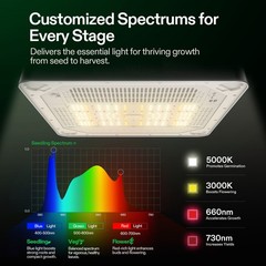 VIVOSUN VGrow Smart Grow Box Complete Grow Tent Kit w/ Automated DWC Hydroponics