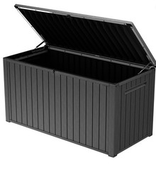 Keter 170 Gal. Resin Deck Box Large Indoor/Outdoor Storage