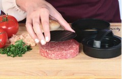 Non Stick Stuffed Burger Press 3 IN 1 Hamburger Patty Molds Maker BBQ Kitchen