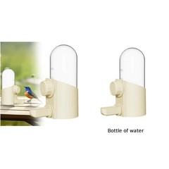 Smart Water Feeder for For parrots No Spill Technology for Clean Cages