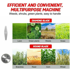 4-Cycle Grass String Trimmer Gasoline-Powered Gas Straight Shaft Weed Eater 31CC