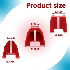 42-38-0017 No-Mar Pad Kit Fit Milwauke 2746-20 NailerTip And Milwauke 18ga Na…