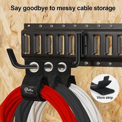 4 pc Heavy Duty Storage Straps cable, cord, & tool Organize Garage Hanger onesnt