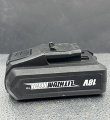 SHOPSERIES SS9361 18V 1.3Ah lithium-ion (Li-ion) battery pack.
