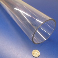 Kmac Polycarbonate Round Clear Tube/ Tubing 3.25″ OD x 3.0″ ID (3 1/4″ x 3.0″)
