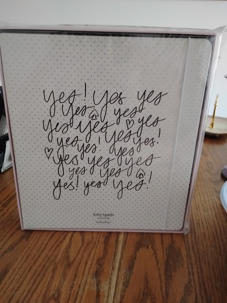 Kate Spade New York Bridal Wedding Planner Yes Yes Yes Brand New in Sealed Pack