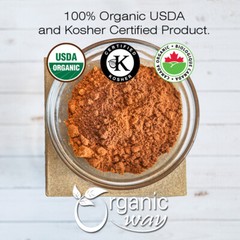 Organic Way Turmeric / Haldi Root Powder – Organic, Kosher & USDA Certified