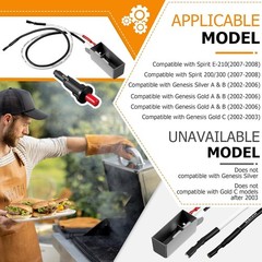 7510 Weber Grill Igniter Kit For Gas Genesis Silver/Gold/Platinum Spririt E210..