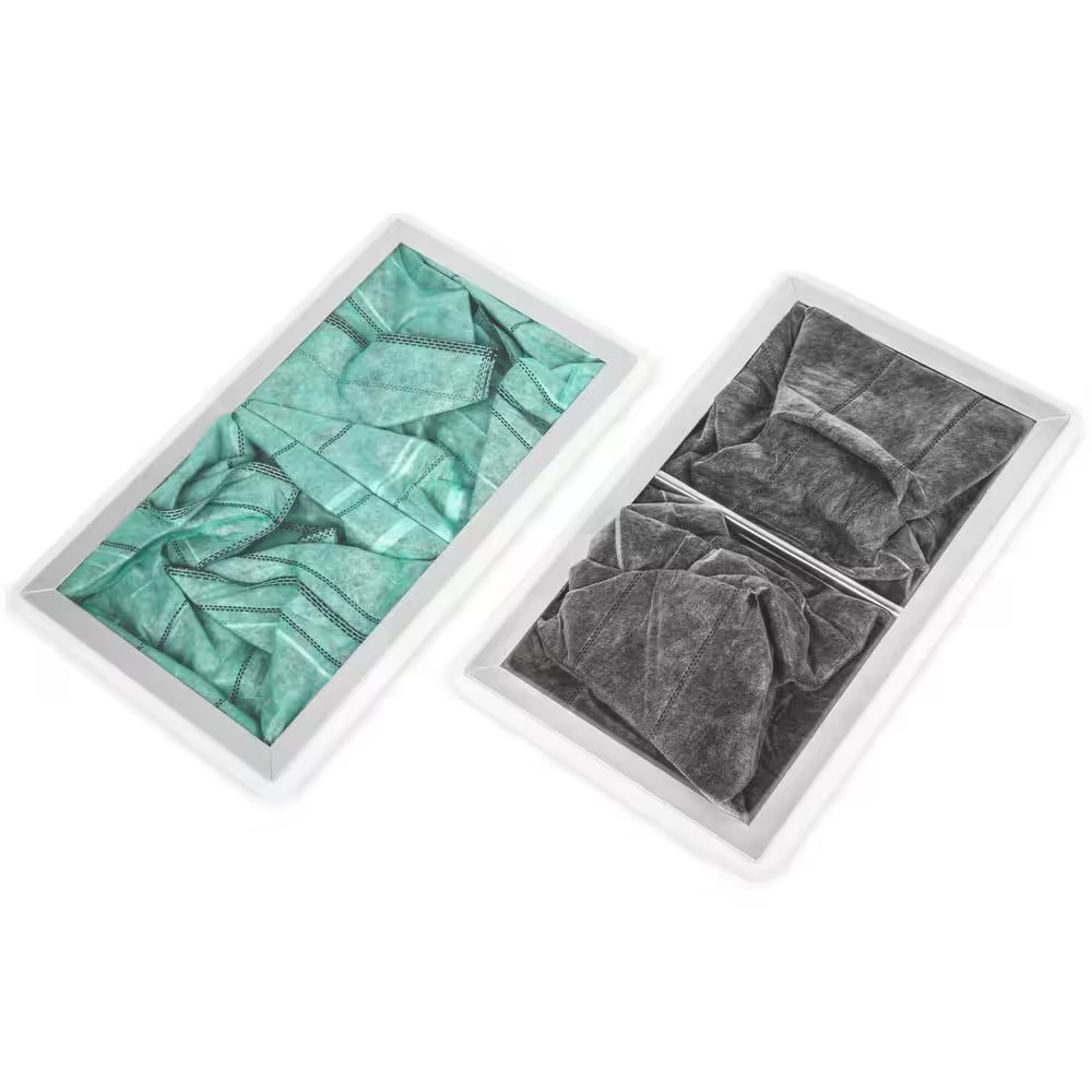 WEN Air Filter Carbon Air Filter 400 CFM Inner Filter 16 5×9 5 2 Pack MERV 10